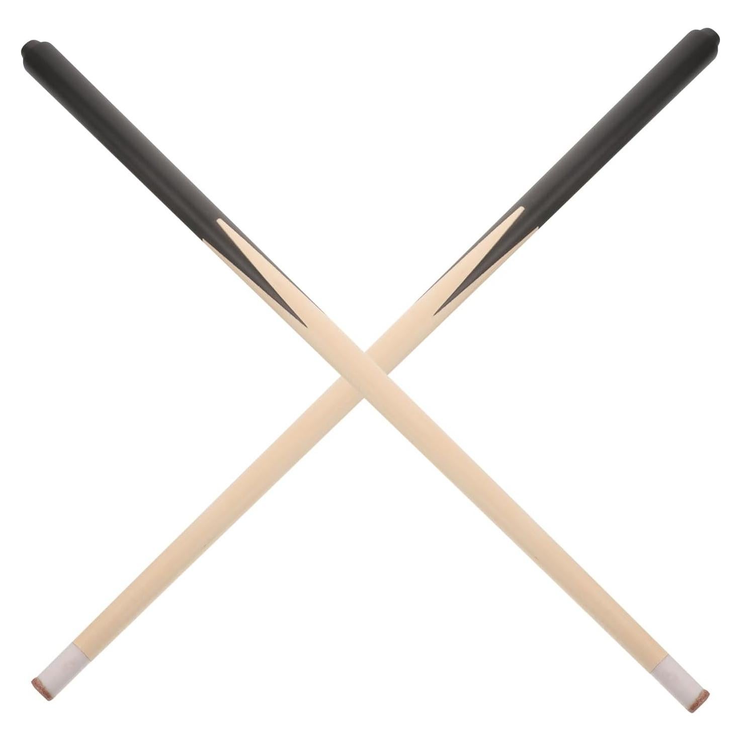 2 Palos de Billar Cortos para Niños ifundom 48 cm Madera