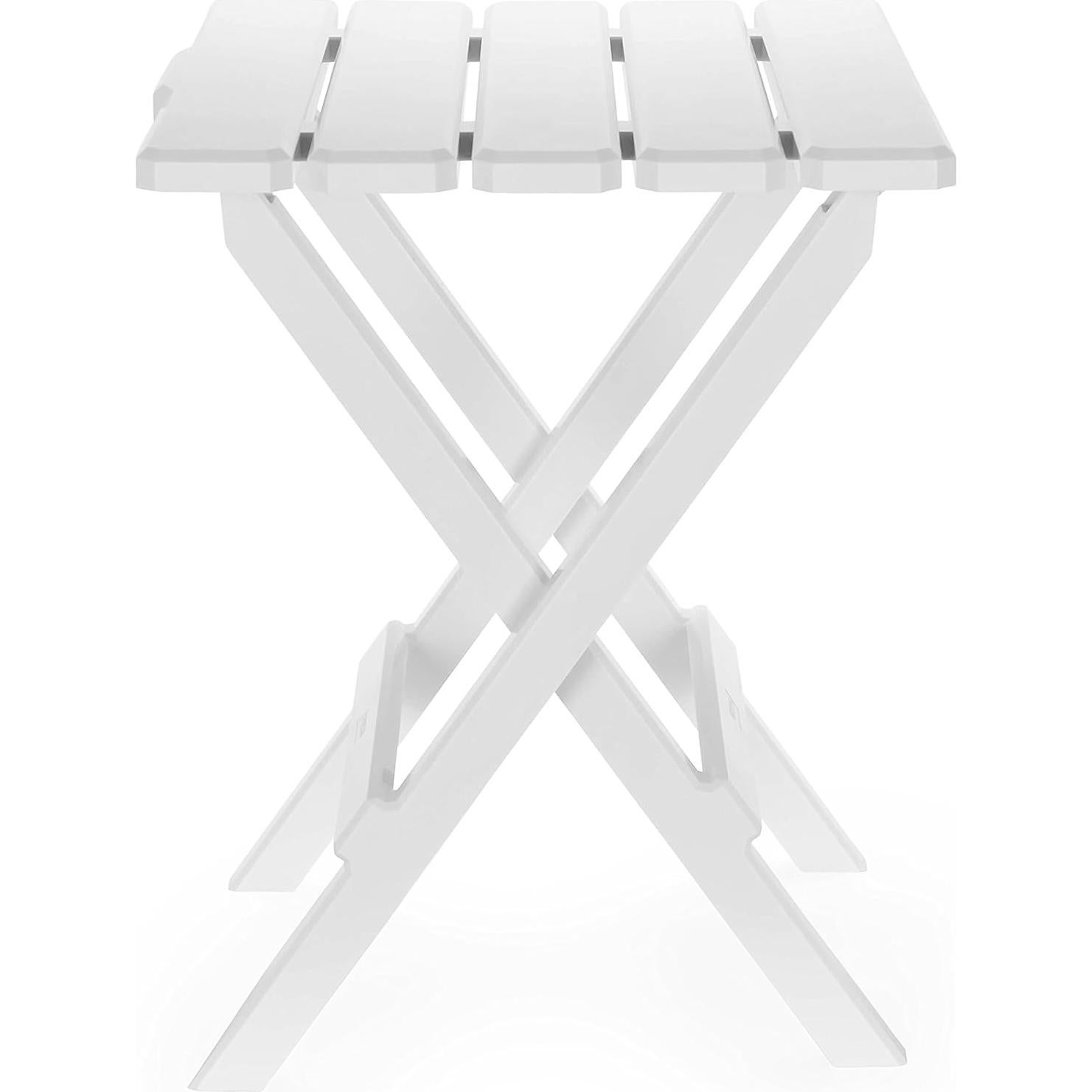 Mesa Lateral Plegable Camco 51695 Blanca 45.72x38.1cm