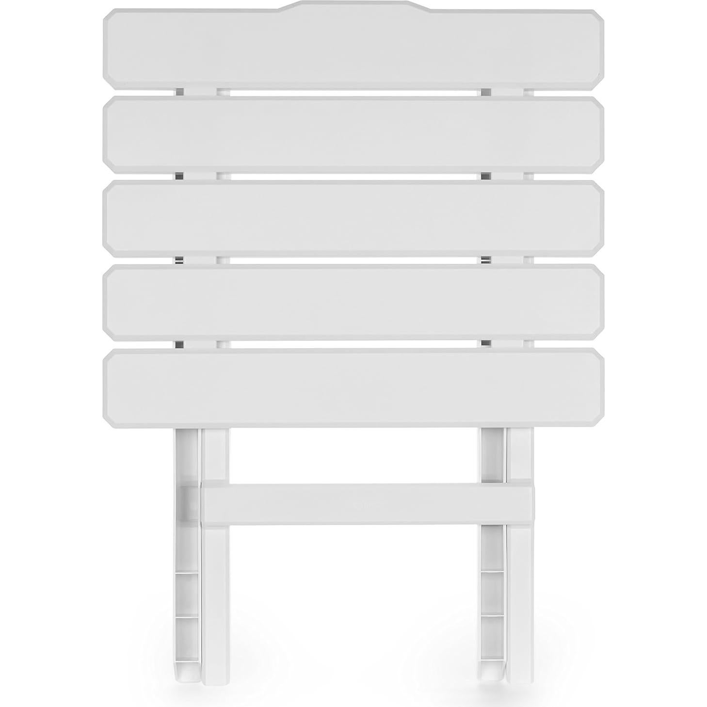 Mesa Lateral Plegable Camco 51695 Blanca 45.72x38.1cm