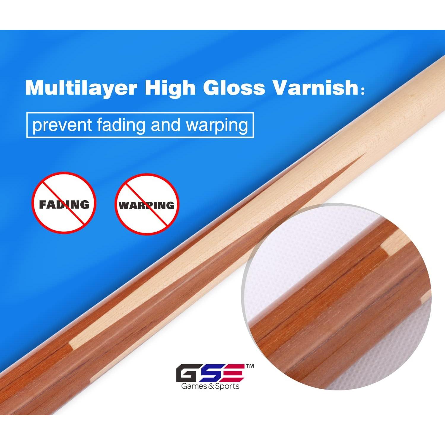 Taco de Billar GSE 36" Arce Canadiense 1 Pieza 12 oz