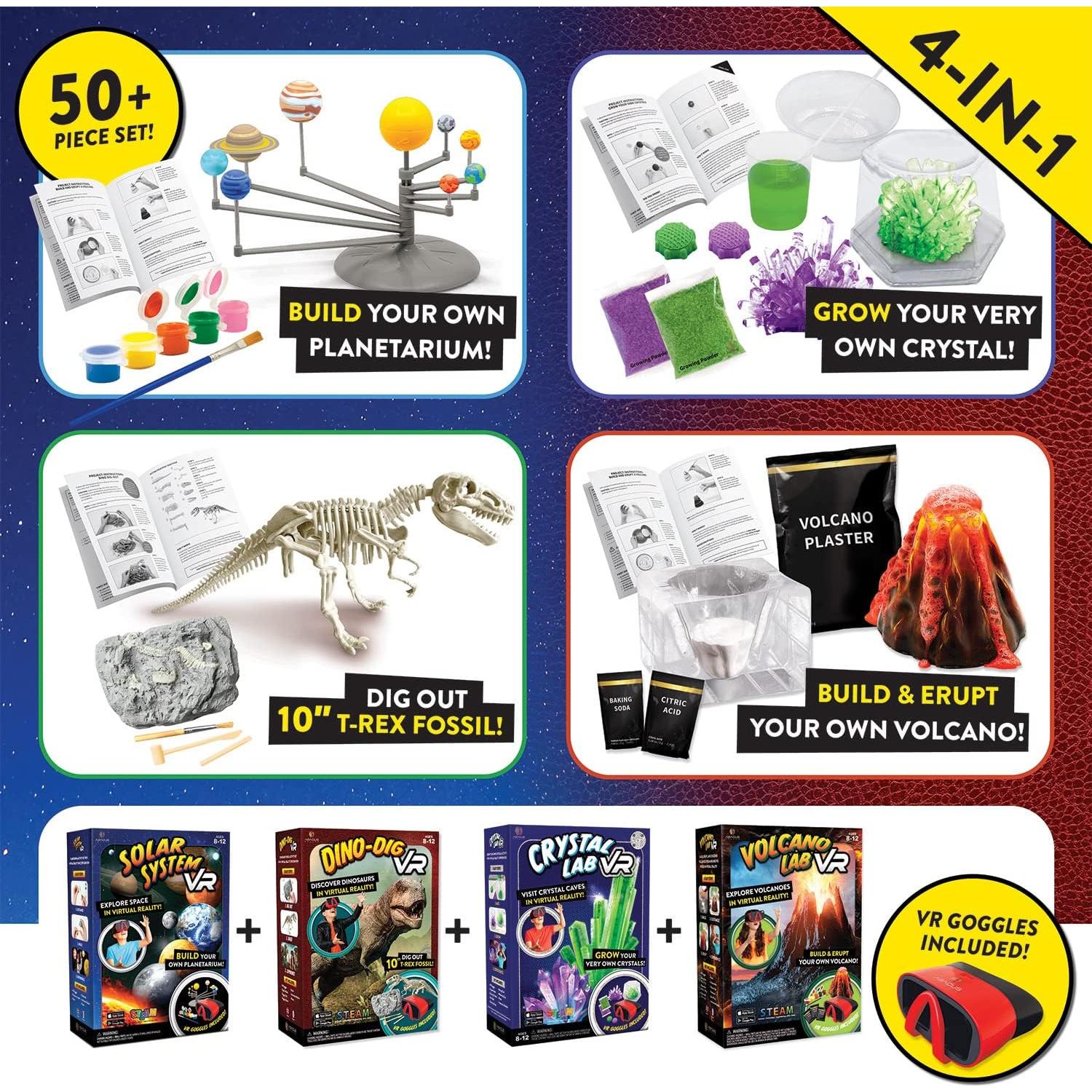 Laboratorio VR Deluxe 4 en 1 Abacus - Aprendizaje STEM 8+