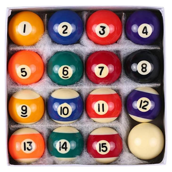 Juego de Bolas de Billar Mini MGBISYI 16 Piezas 25mm