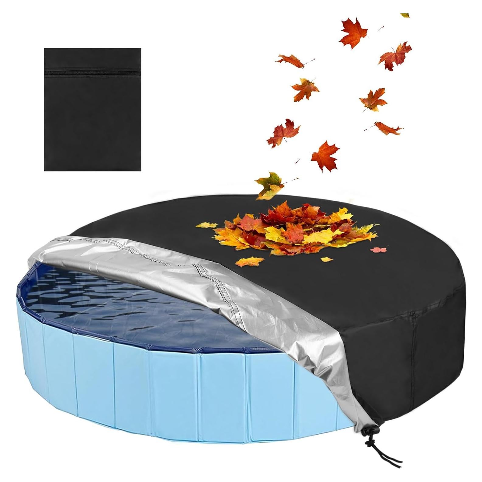 Cubierta de piscina para perros Rypet XX-Large 160 cm redonda