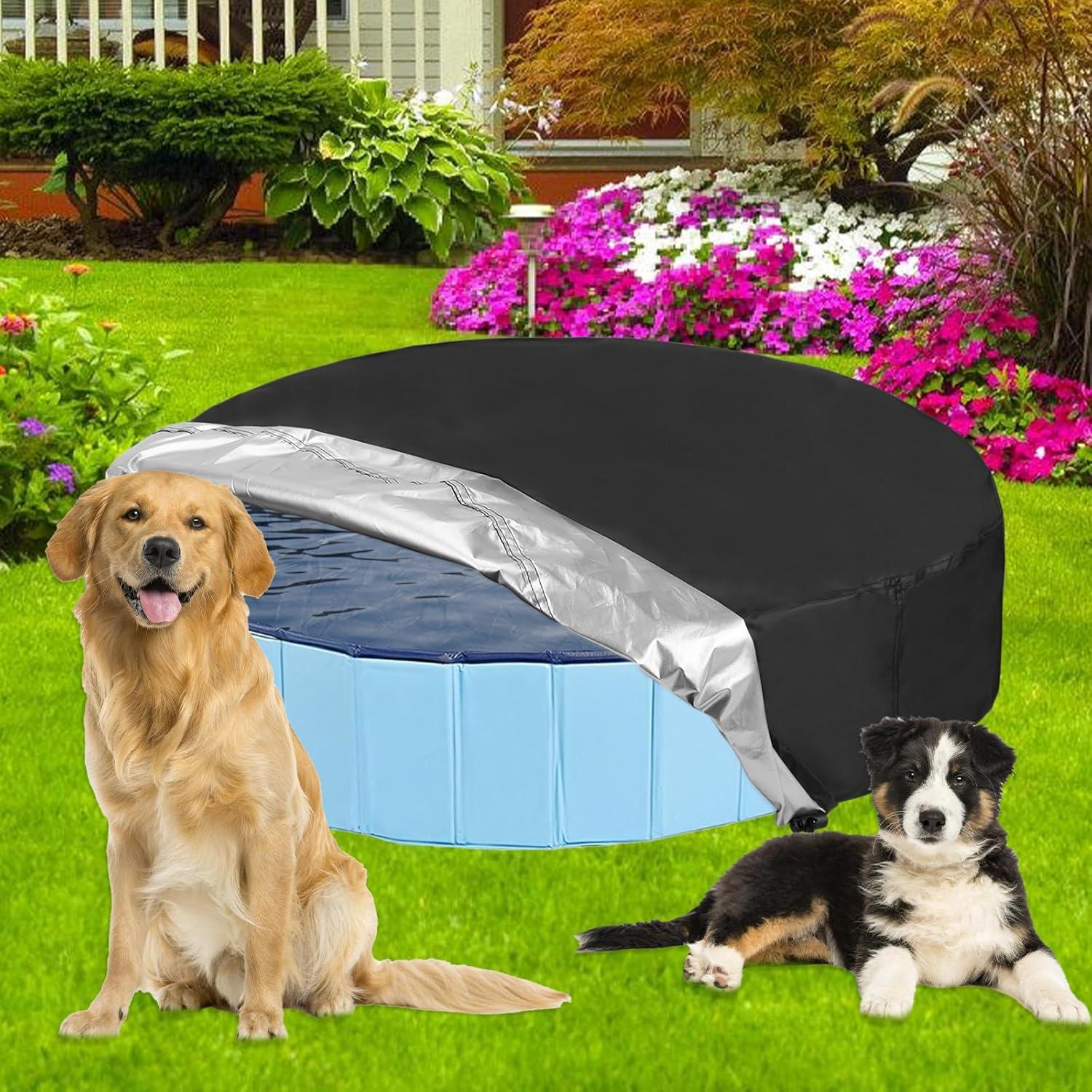 Cubierta de piscina para perros Rypet XX-Large 160 cm redonda