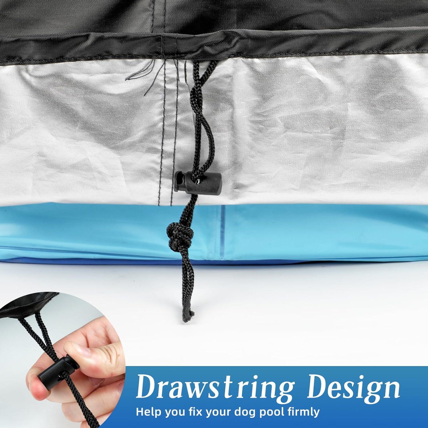 Cubierta de piscina para perros Rypet XX-Large 160 cm redonda