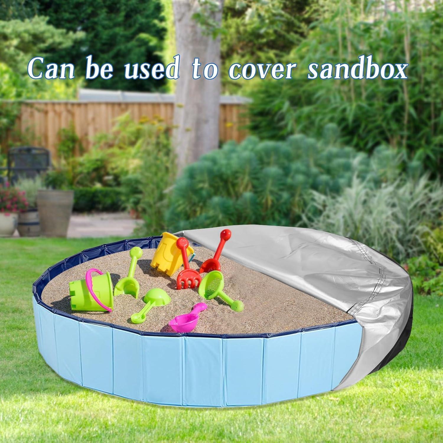 Cubierta de piscina para perros Rypet XX-Large 160 cm redonda