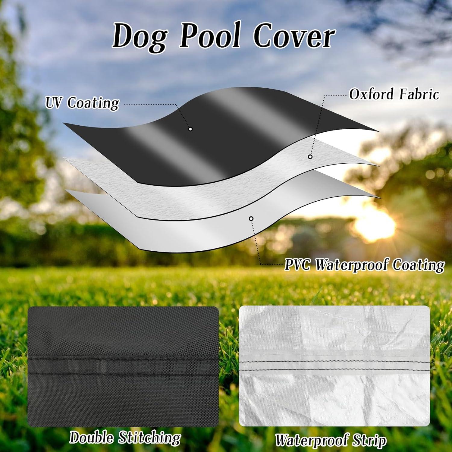 Cubierta de piscina para perros Rypet XX-Large 160 cm redonda