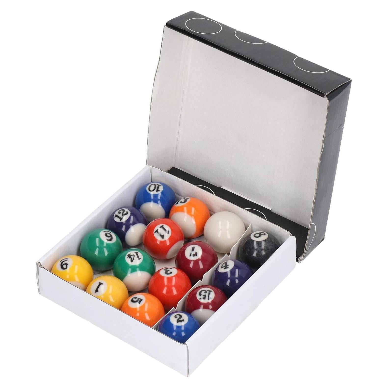 Set de 16 Mini Bolas de Billar Luqeeg 32 mm para Entrenamiento