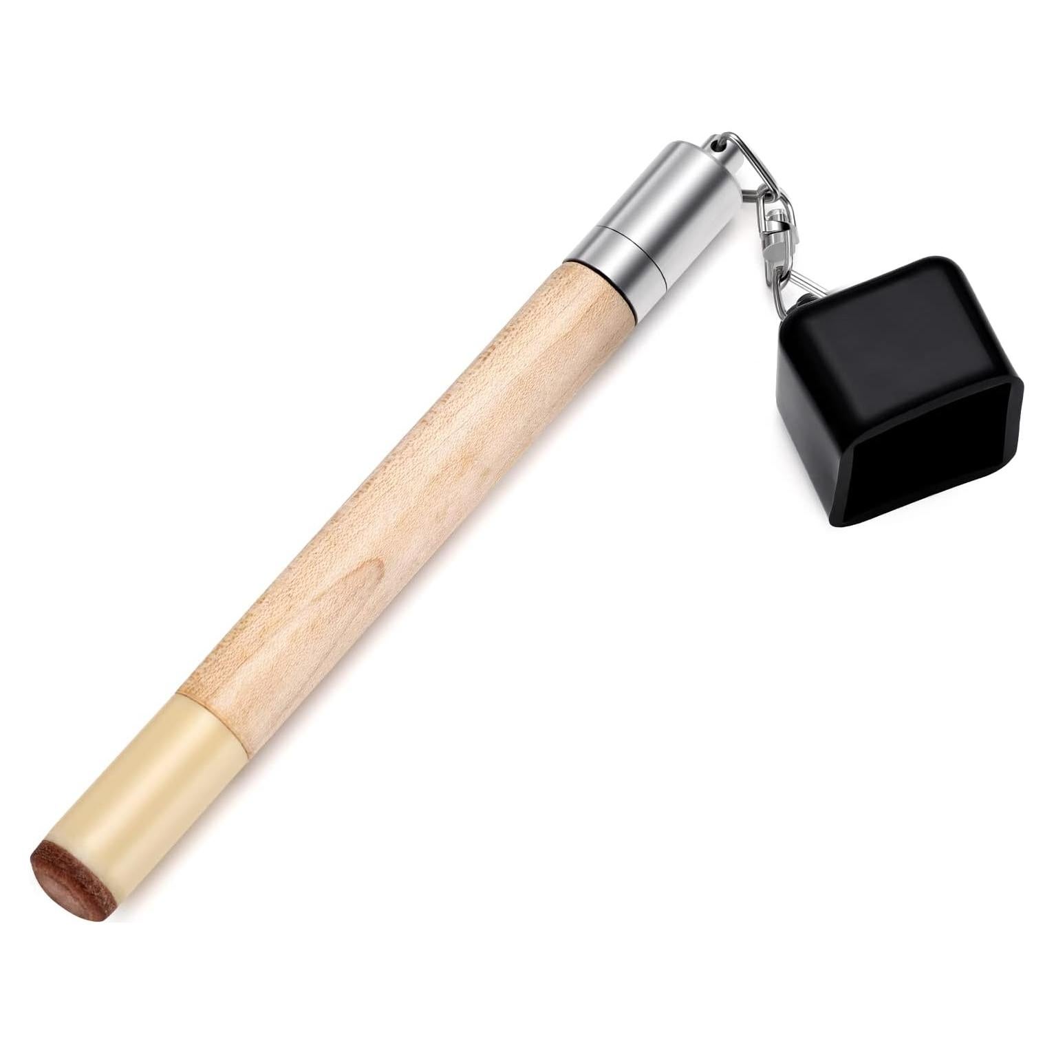 Soporte de Tiza TOBWOLF para Billar 2 en 1 Portátil