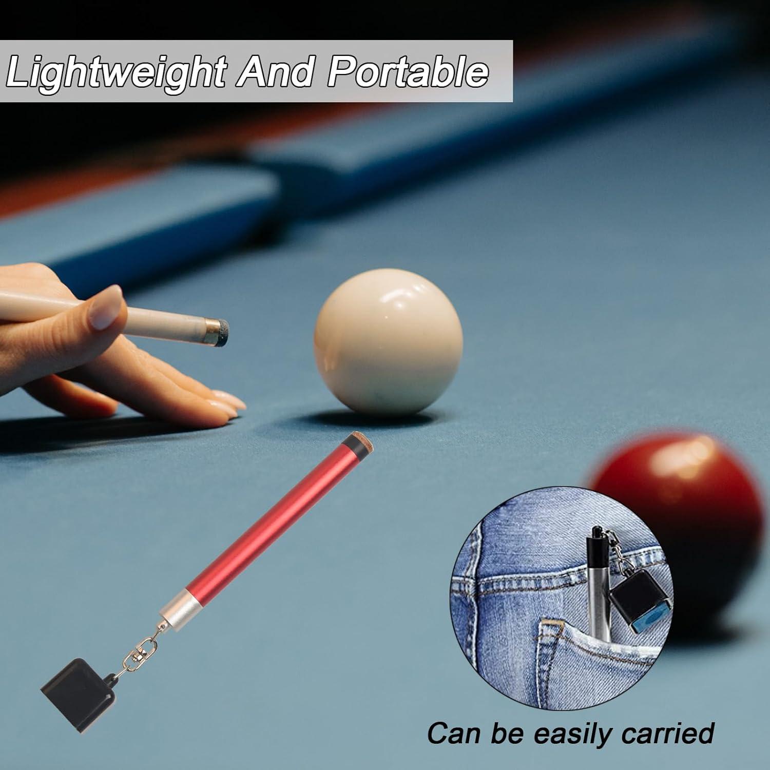 Porta Tiza 2 en 1 Lake of Fire - Accesorio de Billar Rojo