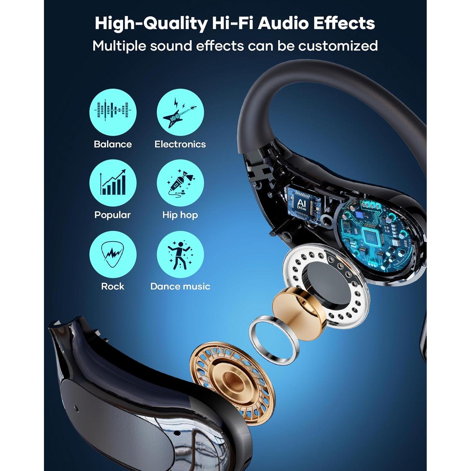 Auriculares de Traducción AI Prwtso M114 Bluetooth 144 Idiomas