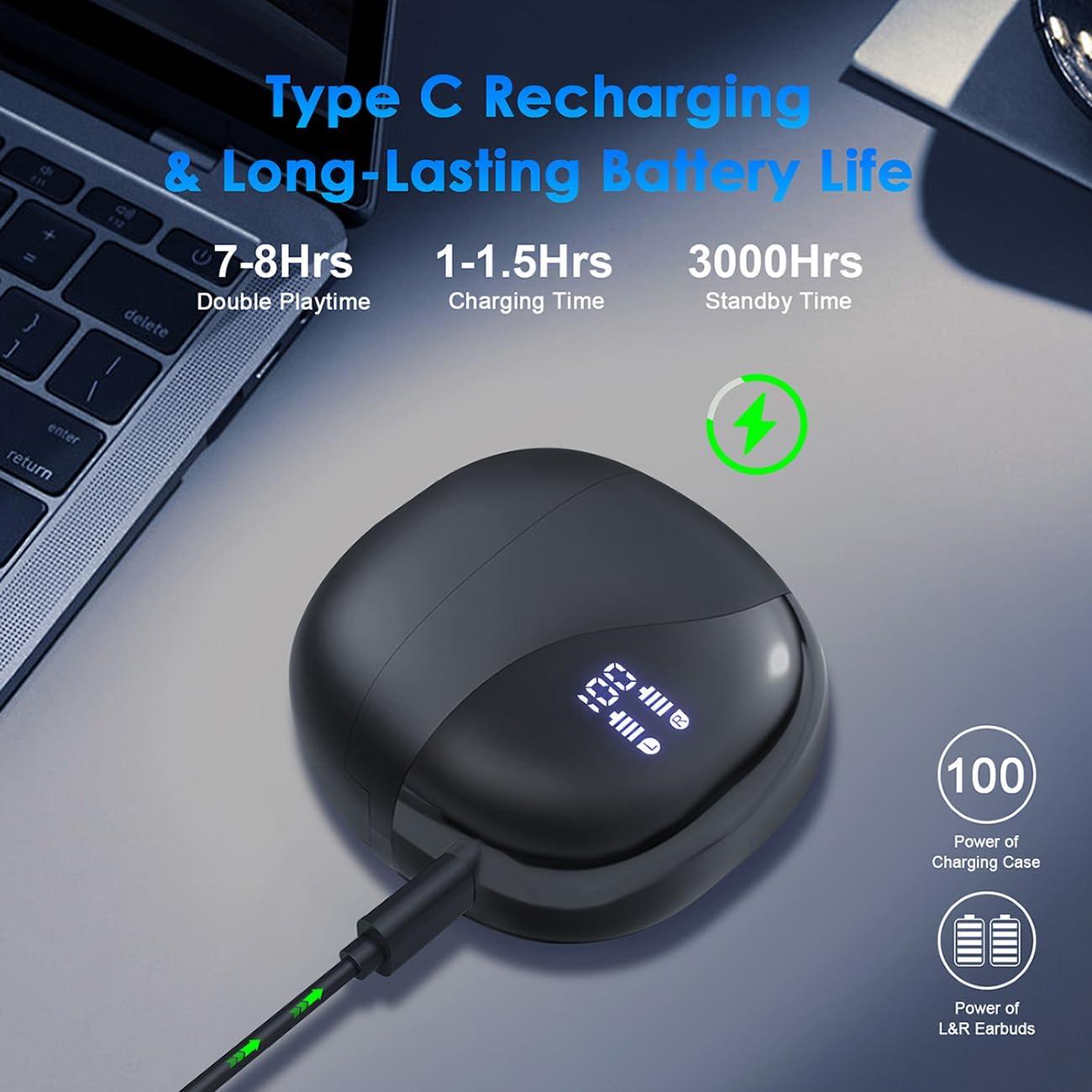 Auriculares Traductores Inalámbricos MWIRB M62 144 Idiomas Negro