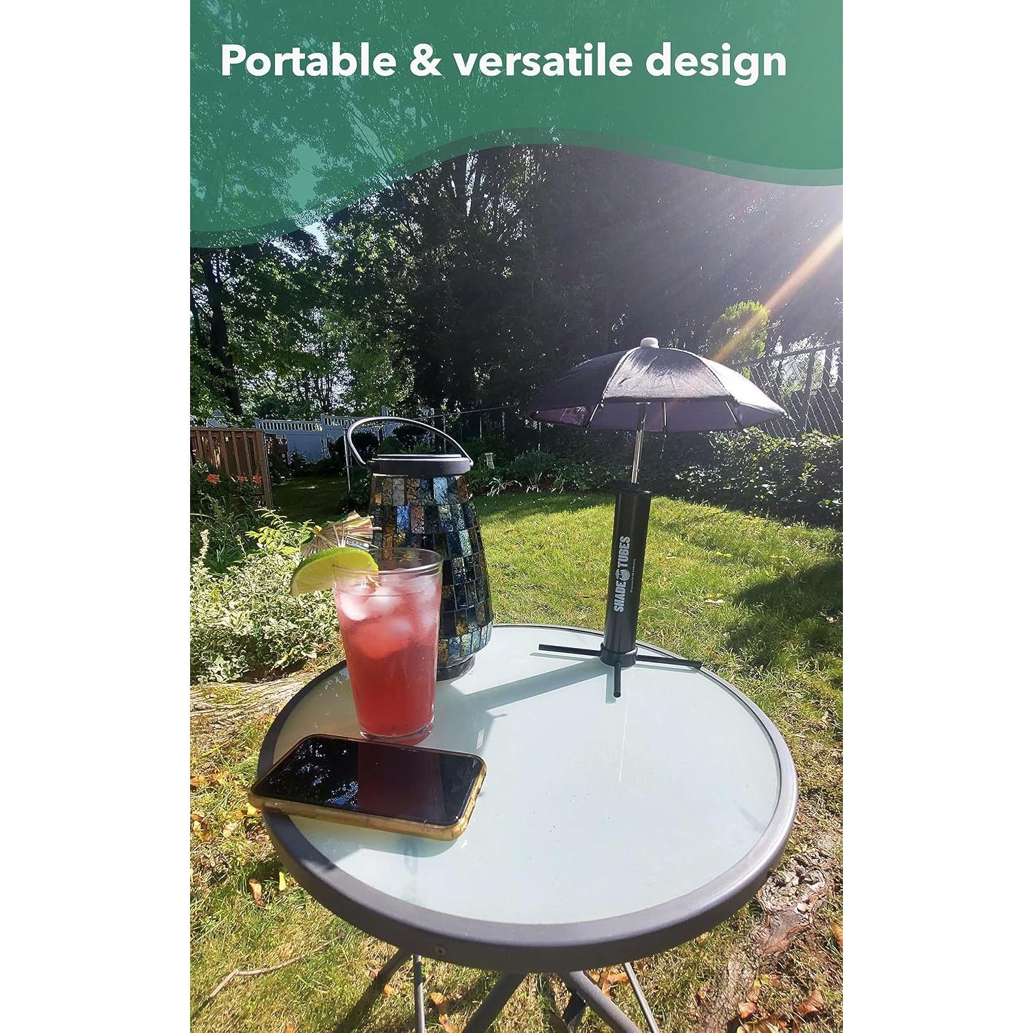 Sombrilla Tubular Versapong para Bebidas 26.67 cm Ajustable