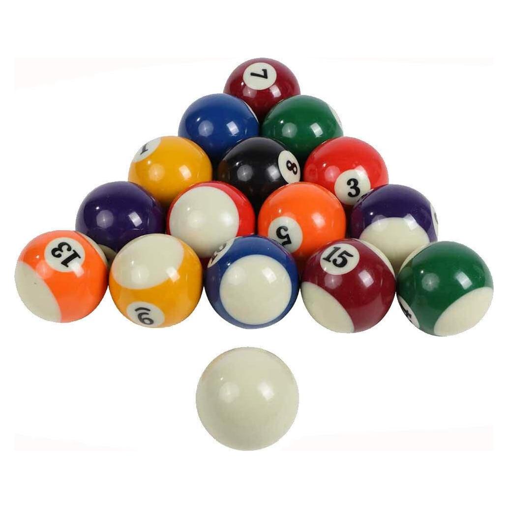 Juego de bolas de billar mini TGA Sports 1.5" 16 piezas