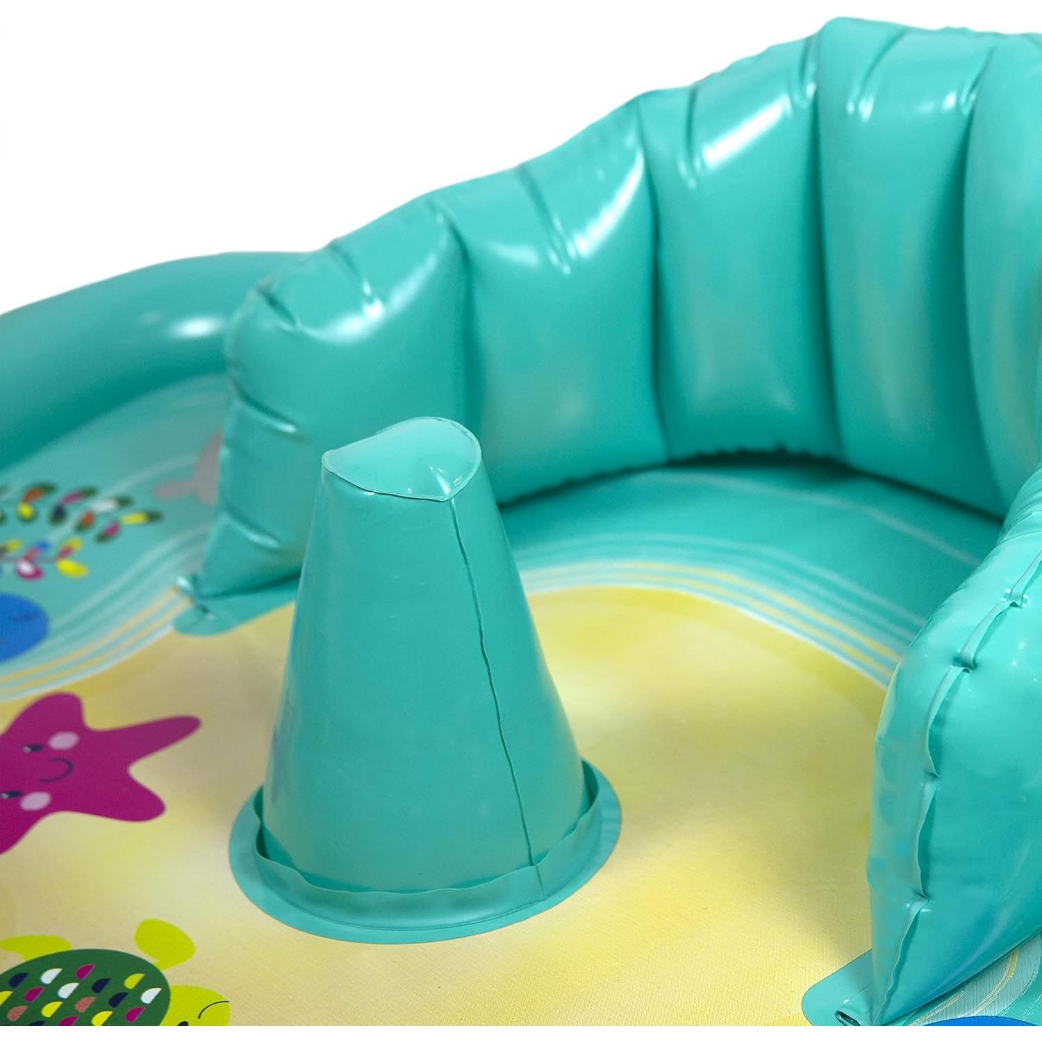 Flotador para Bebés SwimSchool con Toldo Ajustable 6-24 Meses