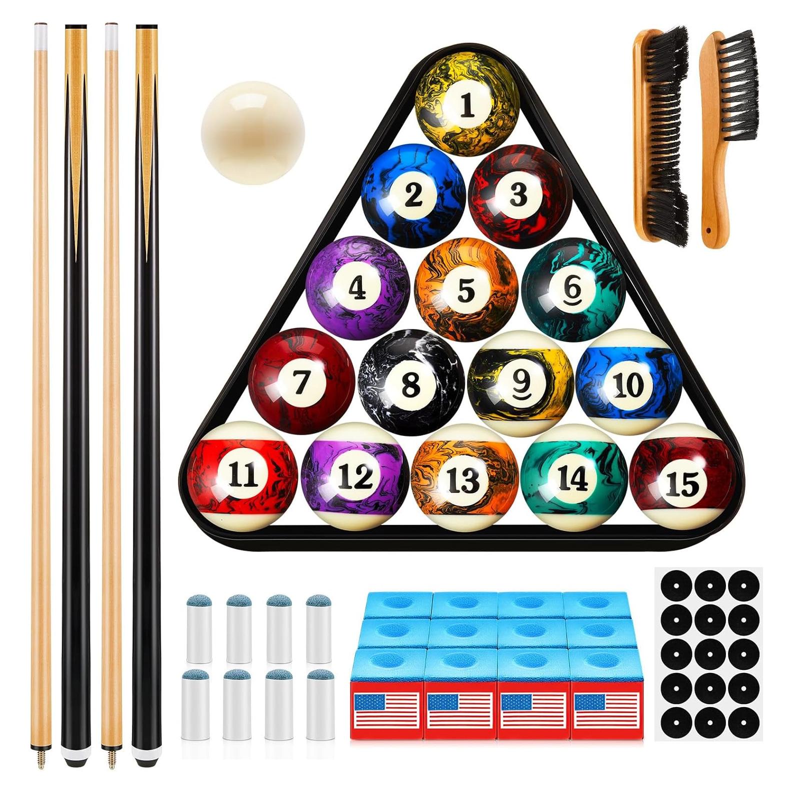 Kit de Accesorios para Mesa de Billar Outus 71 Piezas