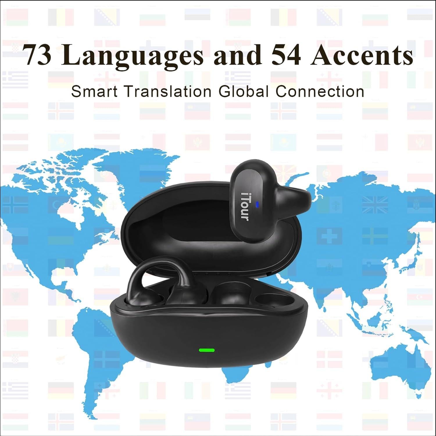 Auriculares de Traducción iTour Z50S Bidireccional 127 Idiomas
