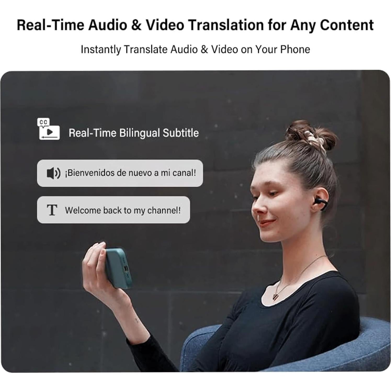 Auriculares de Traducción iTour Z50S Bidireccional 127 Idiomas