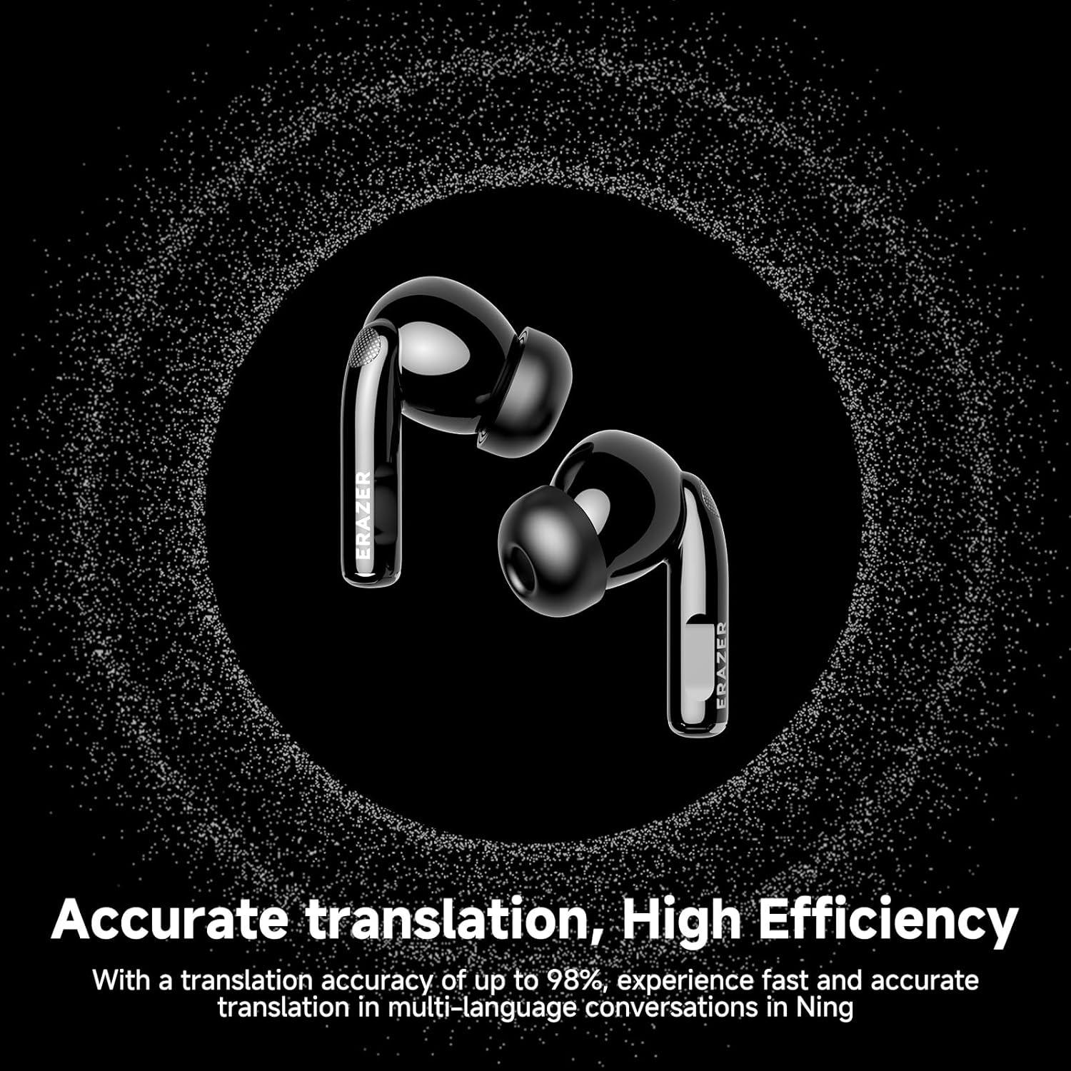 Auriculares ERAZER XT89 PRO Bluetooth 5.4 Traducción 134 Idiomas