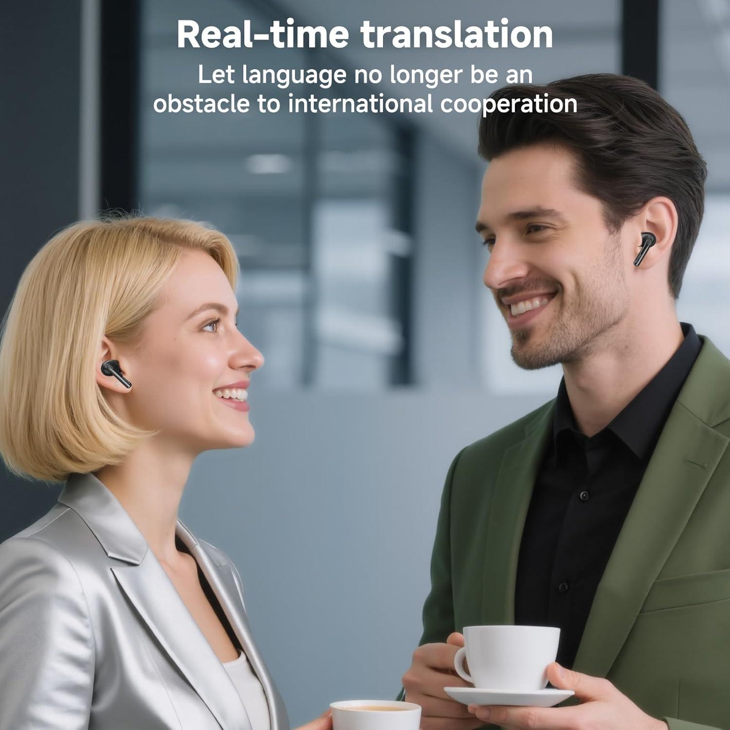 Auriculares ERAZER XT89 PRO Bluetooth 5.4 Traducción 134 Idiomas