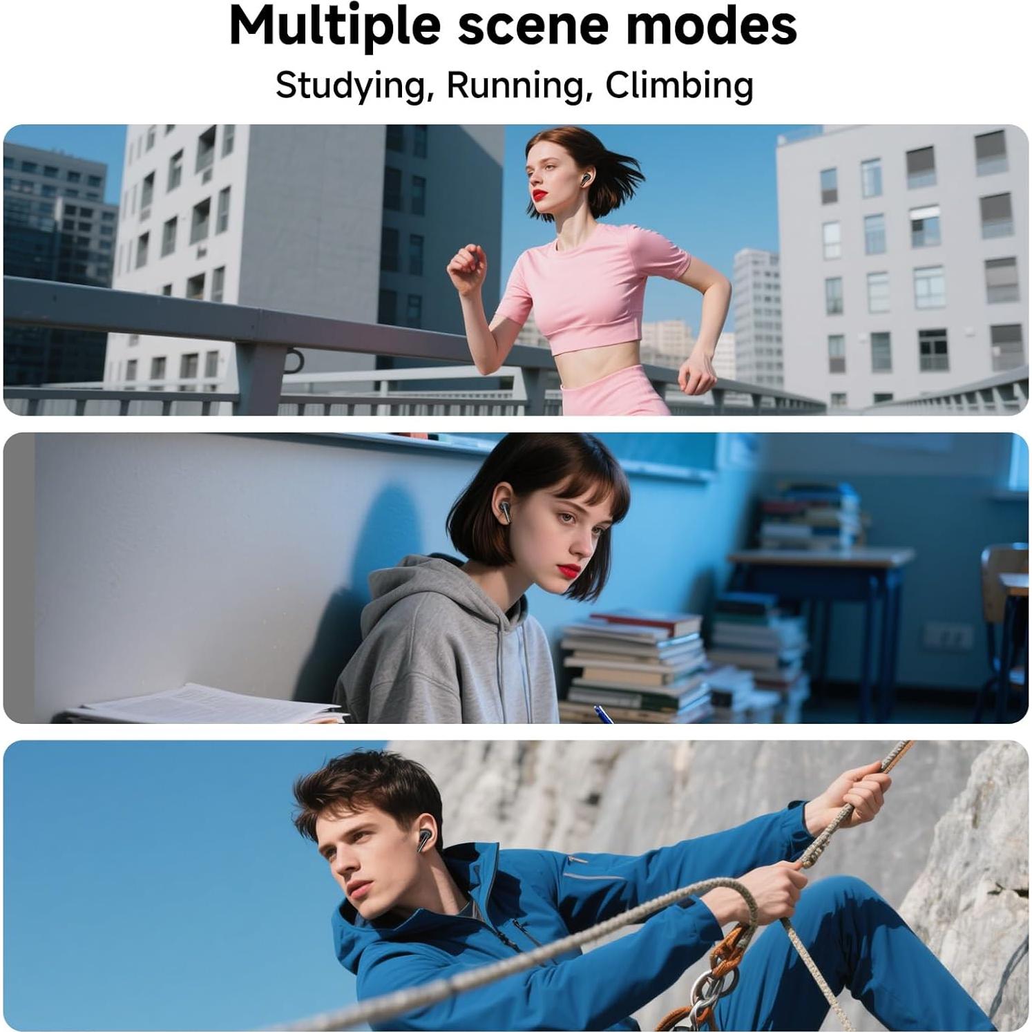 Auriculares ERAZER XT89 PRO Bluetooth 5.4 Traducción 134 Idiomas