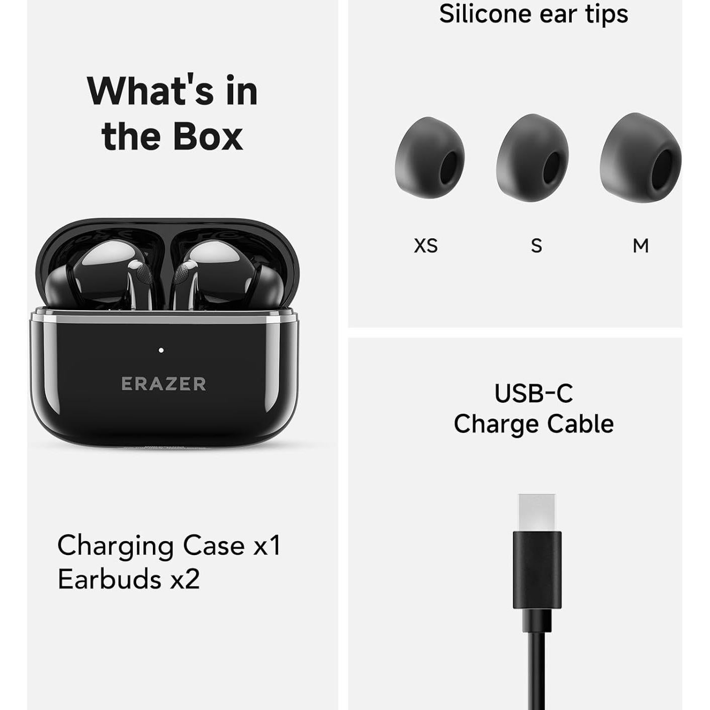 Auriculares ERAZER XT89 PRO Bluetooth 5.4 Traducción 134 Idiomas