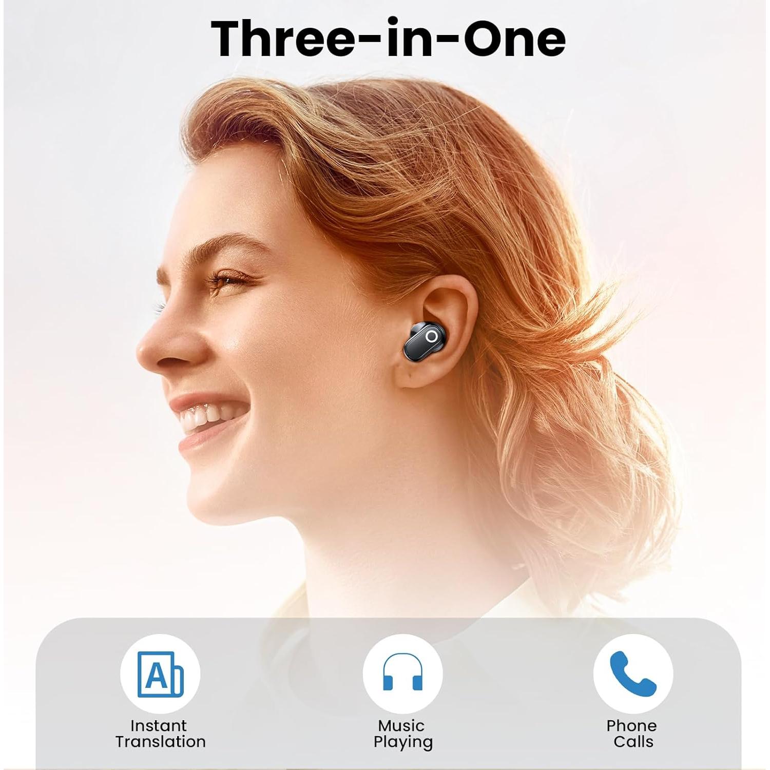 Auriculares Traductor de Idiomas AI M86 Bluetooth 139 Idiomas