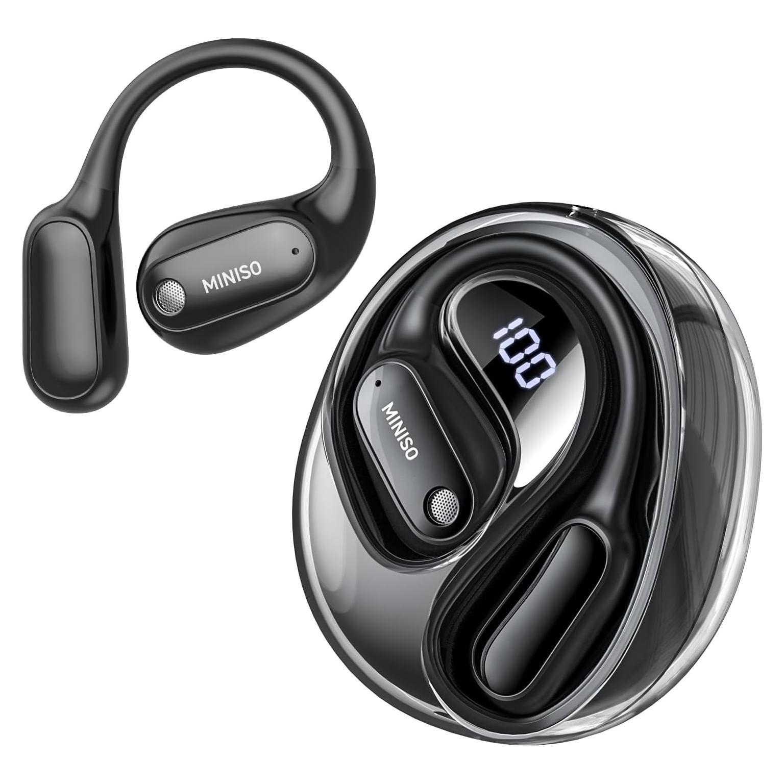 Auriculares Traductores MINISO MS190, Bluetooth 6.0, 135 Idiomas