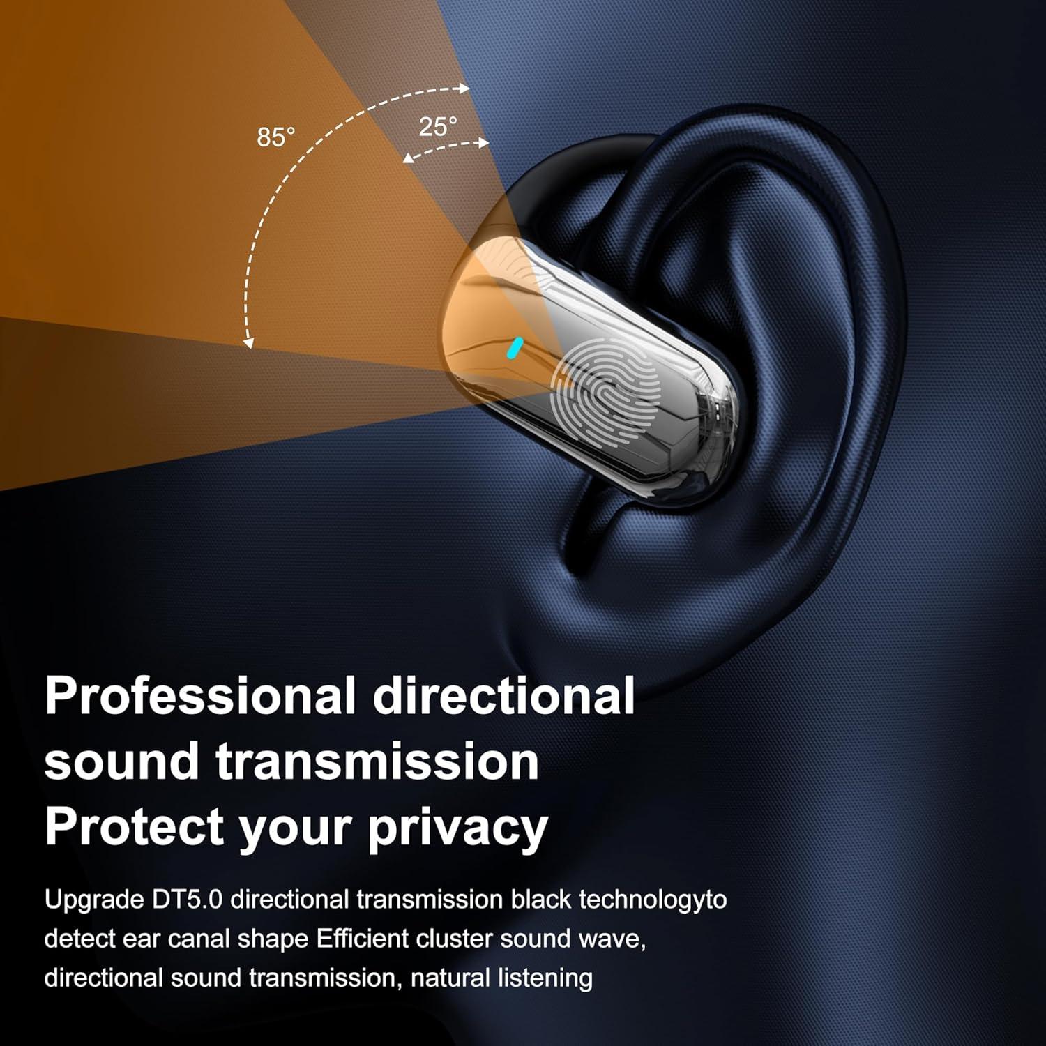 AI Language Translator Earbuds,OWS 3 in 1 Translation Earbuds Real Time 150 Languages& Accents&10 Language Offline Pack,Black