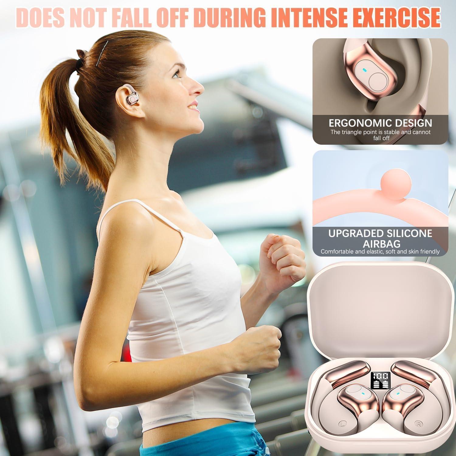 Ai Language Translation Earbuds Real Time,144 Language Translator Earbuds, Bluetooth Headphones Translation Language Device for iPhone and Android Earbud Translator(Black)