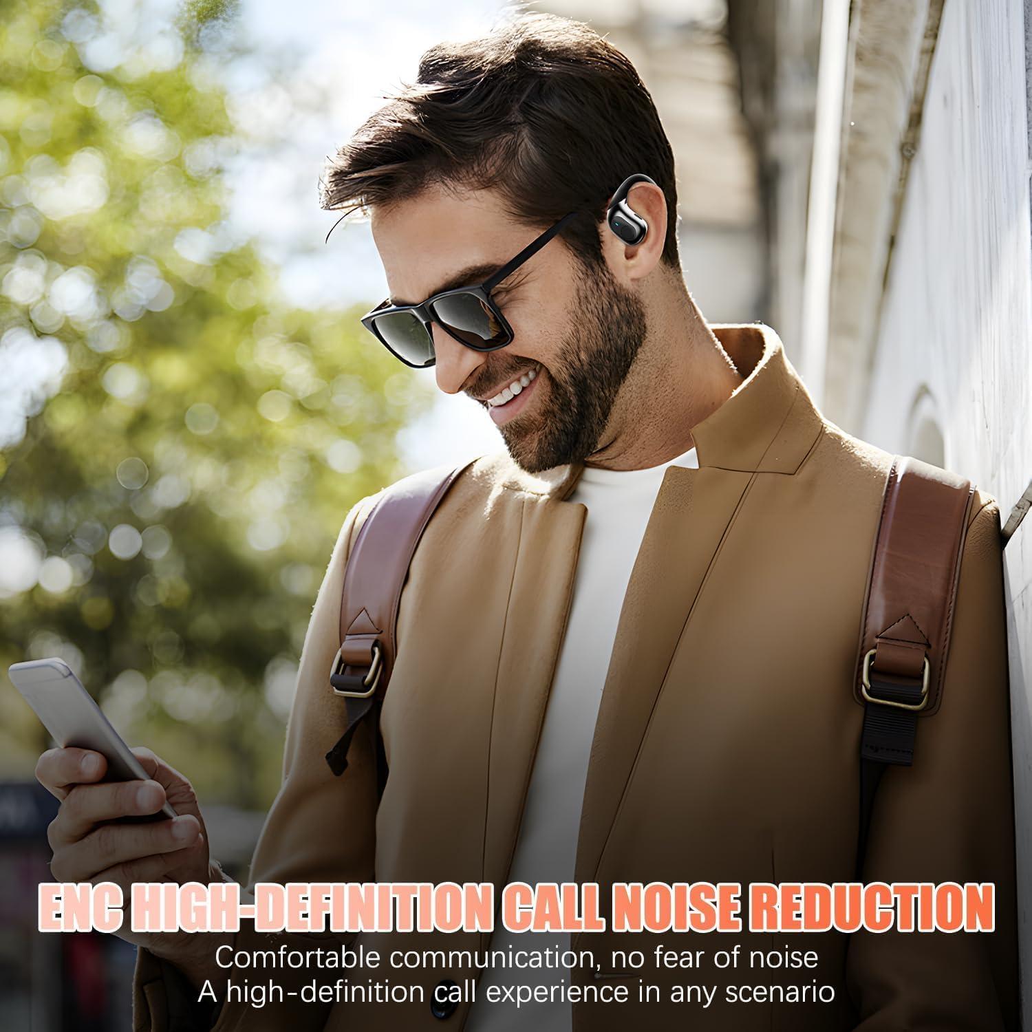 Ai Language Translation Earbuds Real Time,144 Language Translator Earbuds, Bluetooth Headphones Translation Language Device for iPhone and Android Earbud Translator(Black)