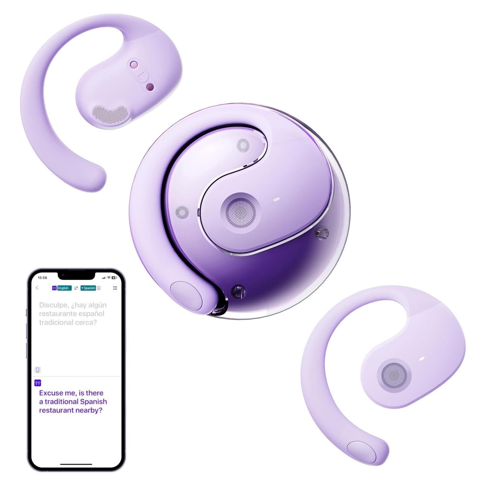 Auriculares Traductores AI x28A Inalámbricos 144 Idiomas