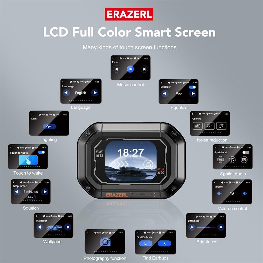 Auriculares Traductor AI ERAZER XP6 Bluetooth 134 Idiomas