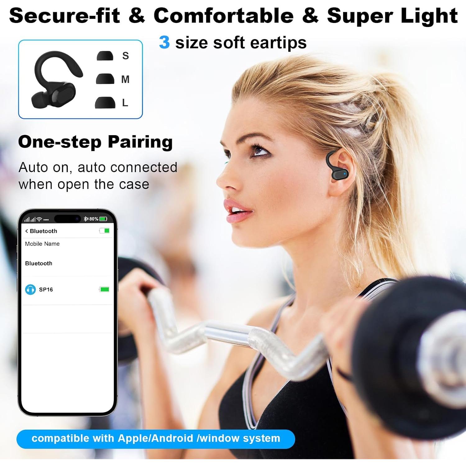 AI Translation Earbuds Real Time, Language Translator Earbuds 145 Languages & 8 Offline, 3 in 1 Spanish Translating Earbud, Translate Headphones for iOS Android, Travel Ear Bud Translator Device