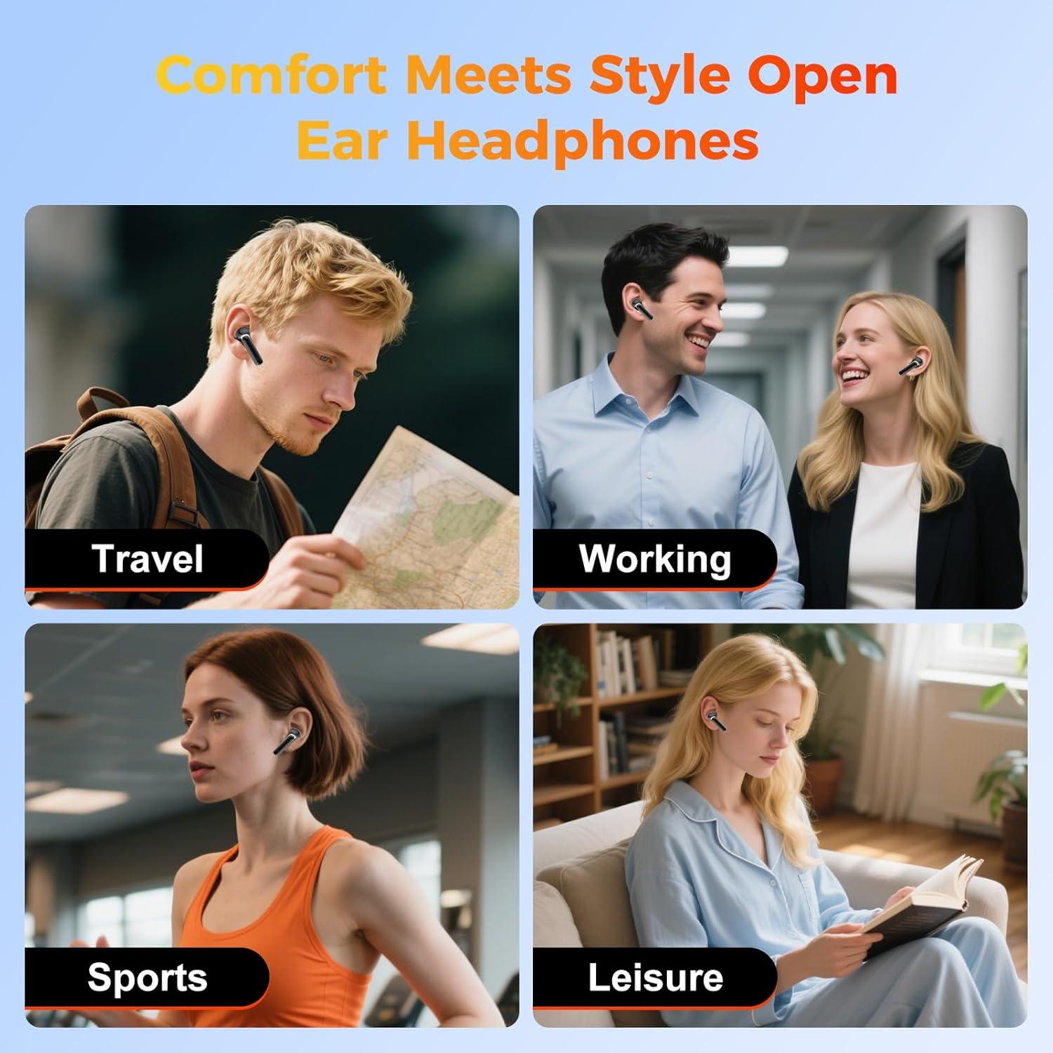 Auriculares Inalámbricos RENGAC Q10 con Traducción AI 150 Idiomas