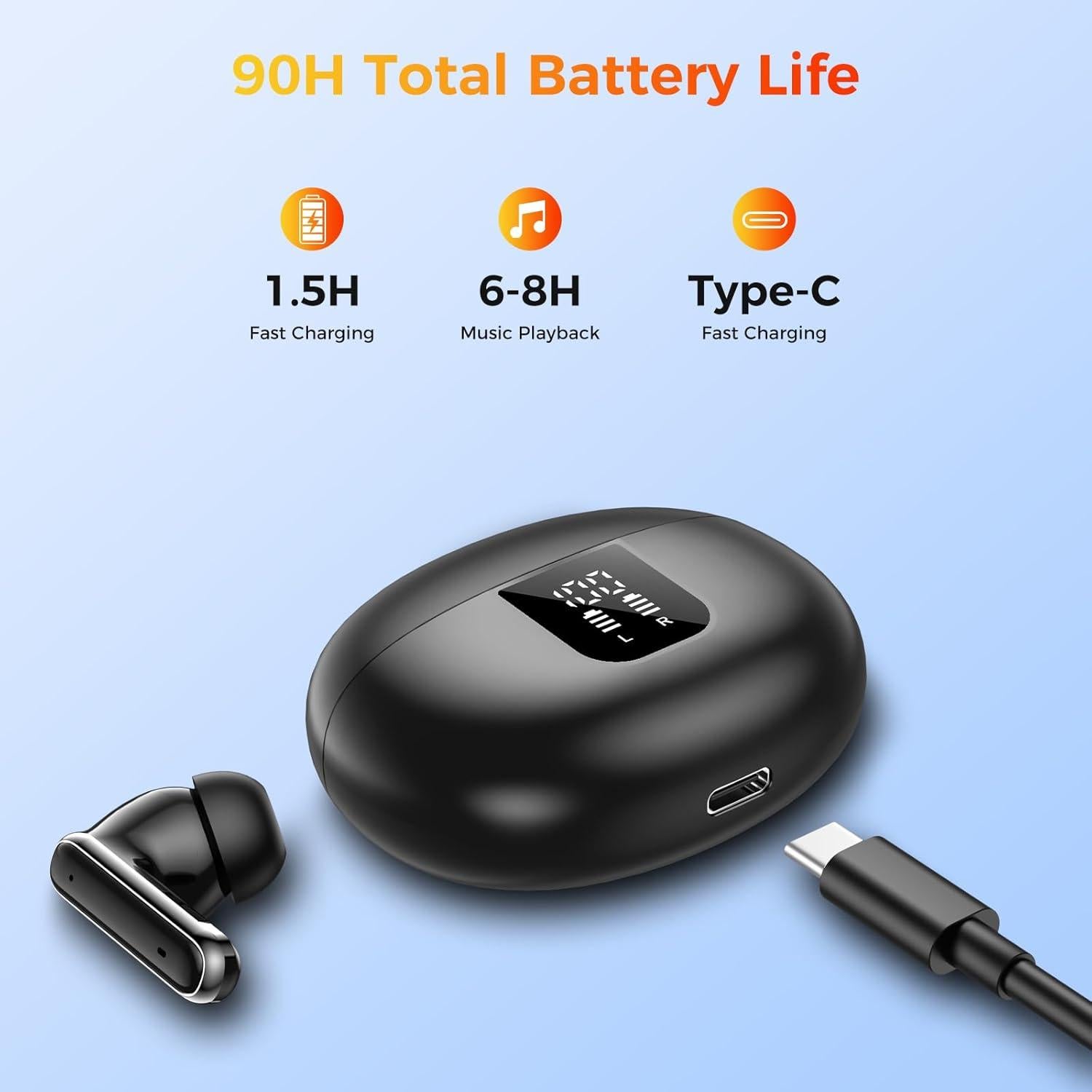 Auriculares Inalámbricos RENGAC Q10 con Traducción AI 150 Idiomas