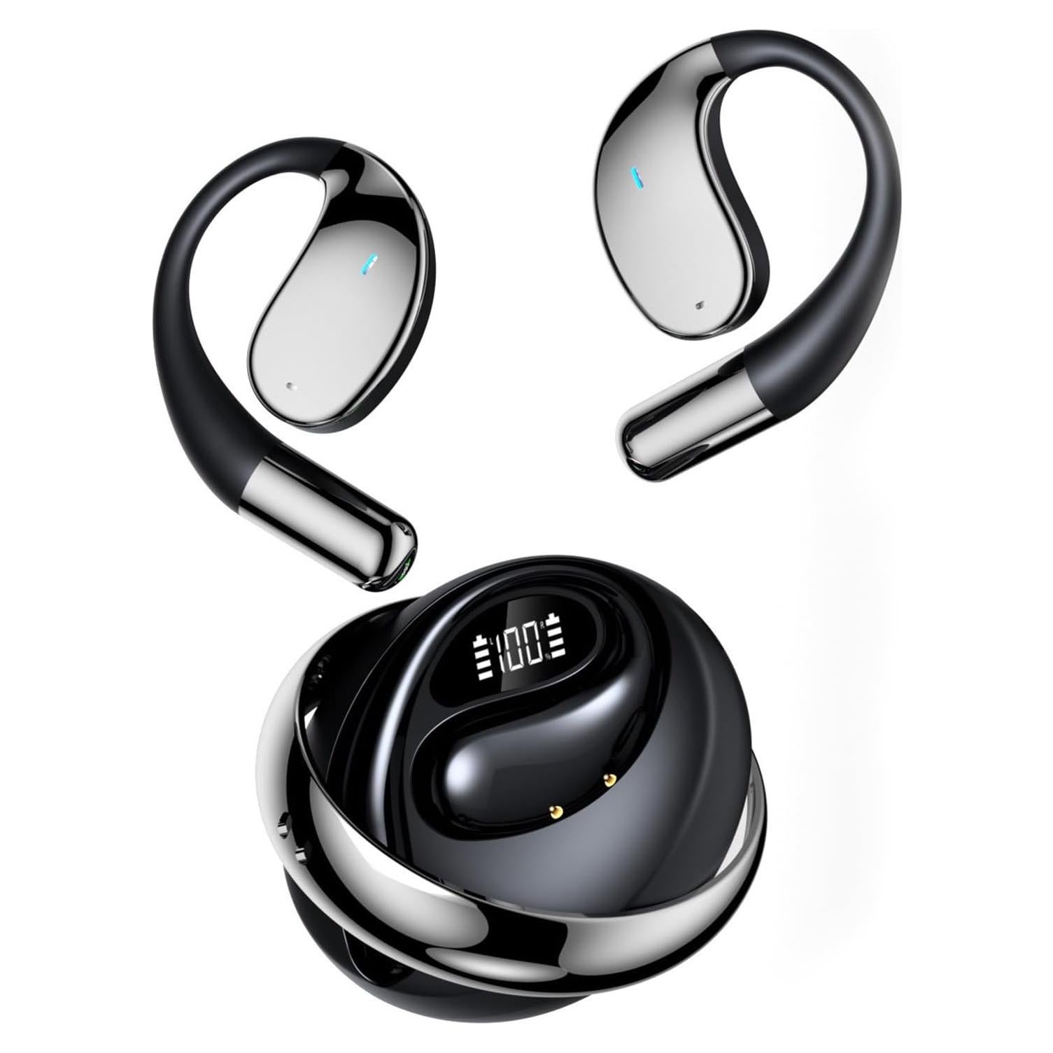 Auriculares Traductores AI OWS Inalámbricos 144 Idiomas Negro