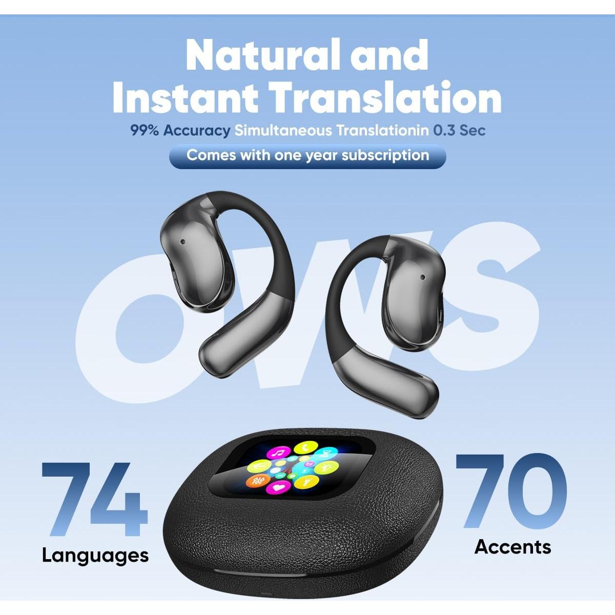 Auriculares Inalámbricos de Traducción Plubedo21 - 144 Idiomas