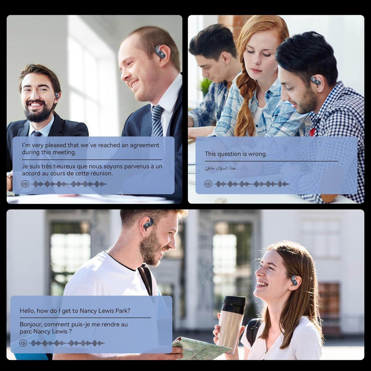 Auriculares Inalámbricos BUGANI Oído Abierto Bluetooth 5.4 IPX5