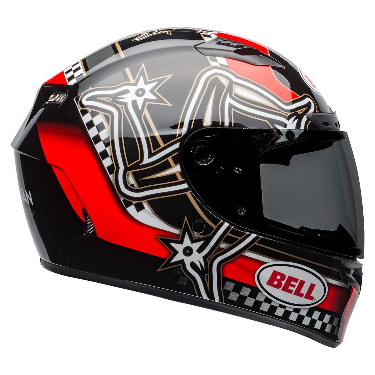 Casco BELL Qualifier DLX MIPS Rojo Brillante Negro Blanco P
