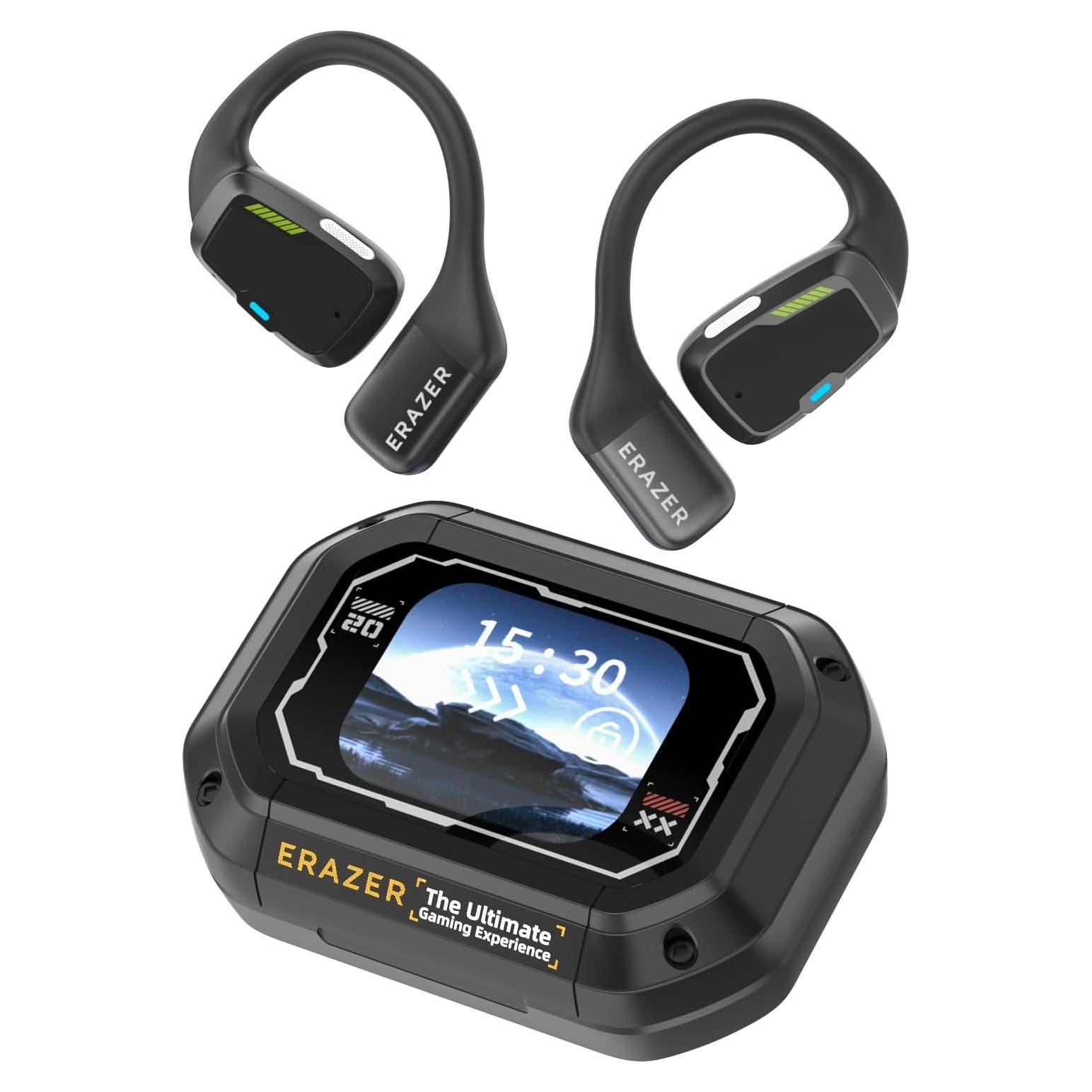 ERAZER XP6 AI Translation Earbuds Real Time, 3-in-1 Bluetooth 5.4 Language Translator Earbuds for 135 Languages, fit iOS&Android, Two-Way Translator Device with APP for Travel Business Learning