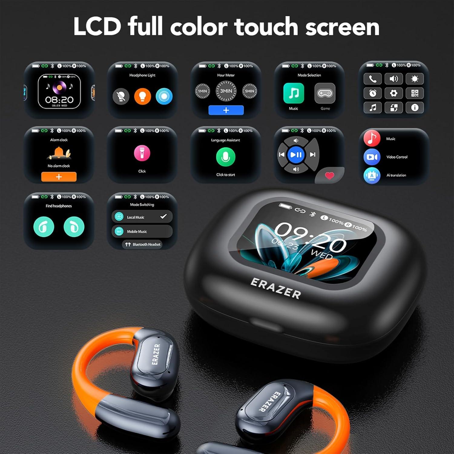 Auriculares Traductores AI Relxhome XP15 con Pantalla Táctil