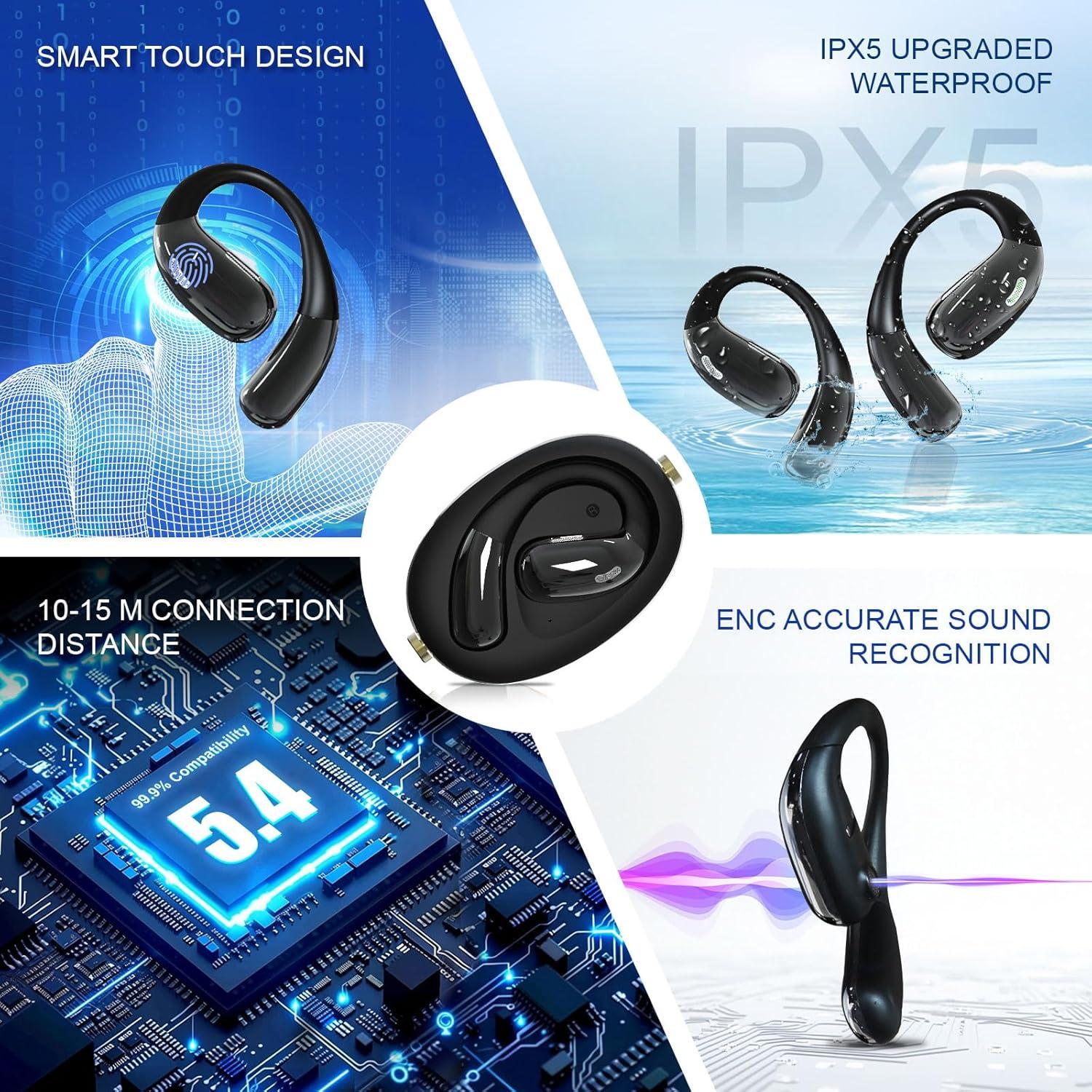 Auriculares Traductores AI YOCIECO 144 Idiomas Bluetooth 5.4