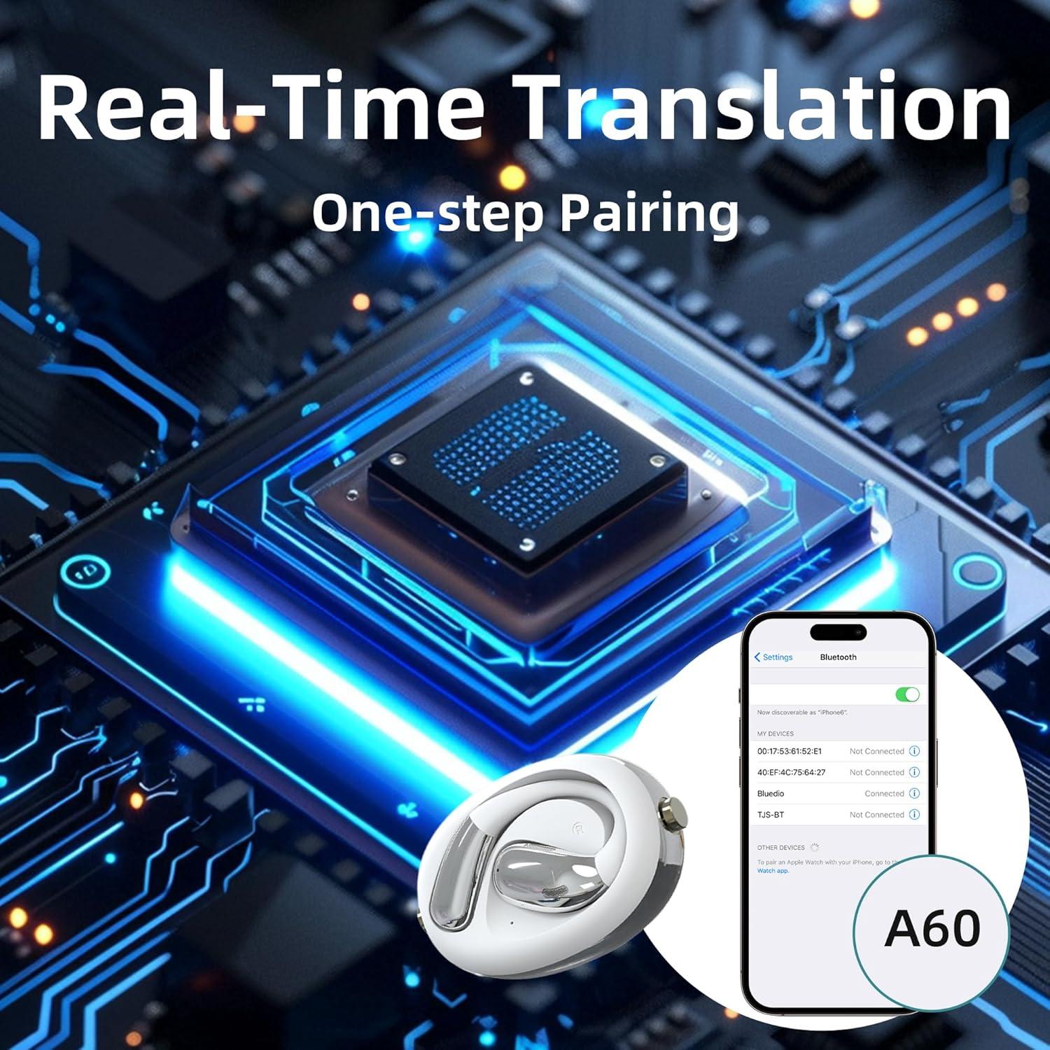 Auriculares de Traducción Viline AI, Sonido HD, 8h Batería