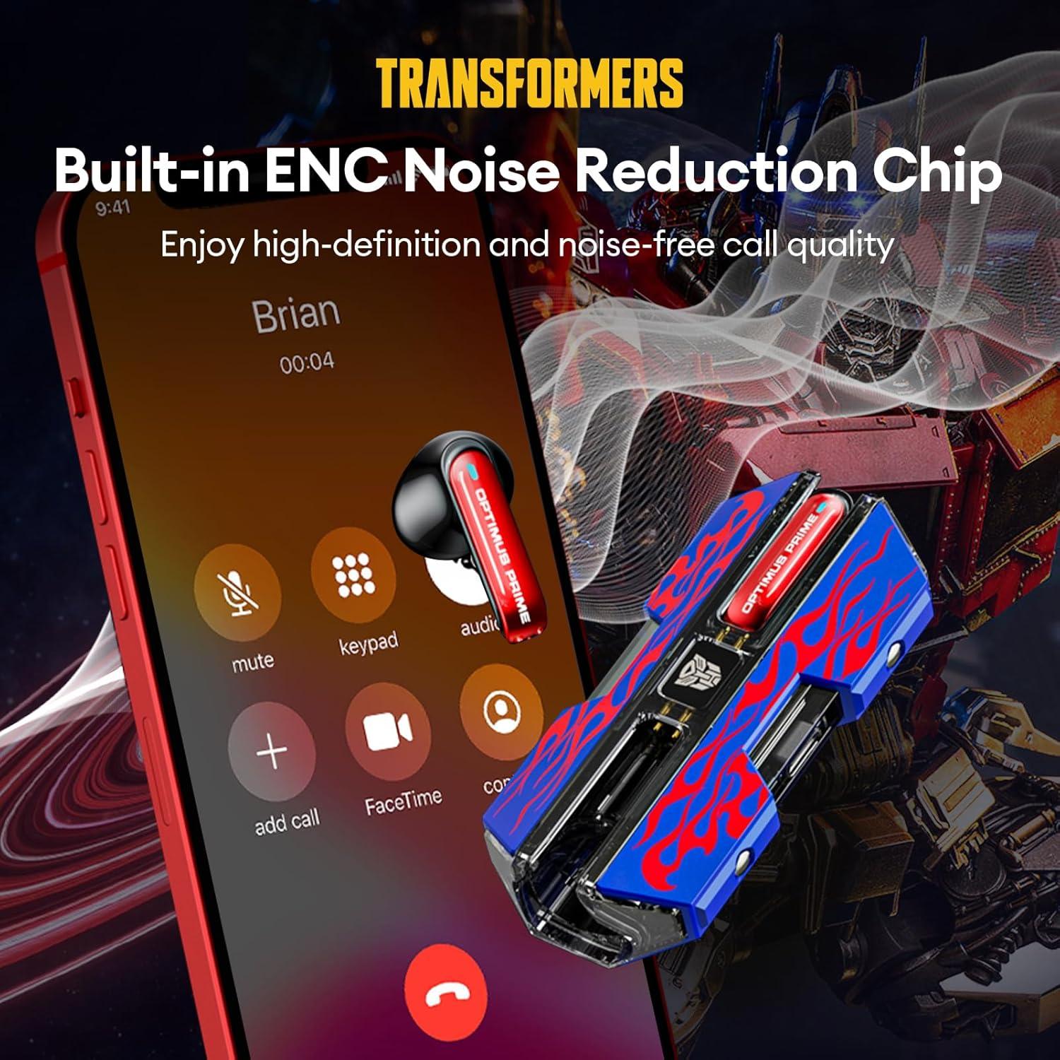 Audífonos Traductores AI Transformers TF-T01 Azul 144 Idiomas