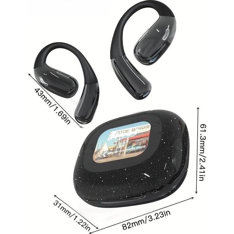 Auriculares Inalámbricos de Traducción AI 3 en 1 Negro