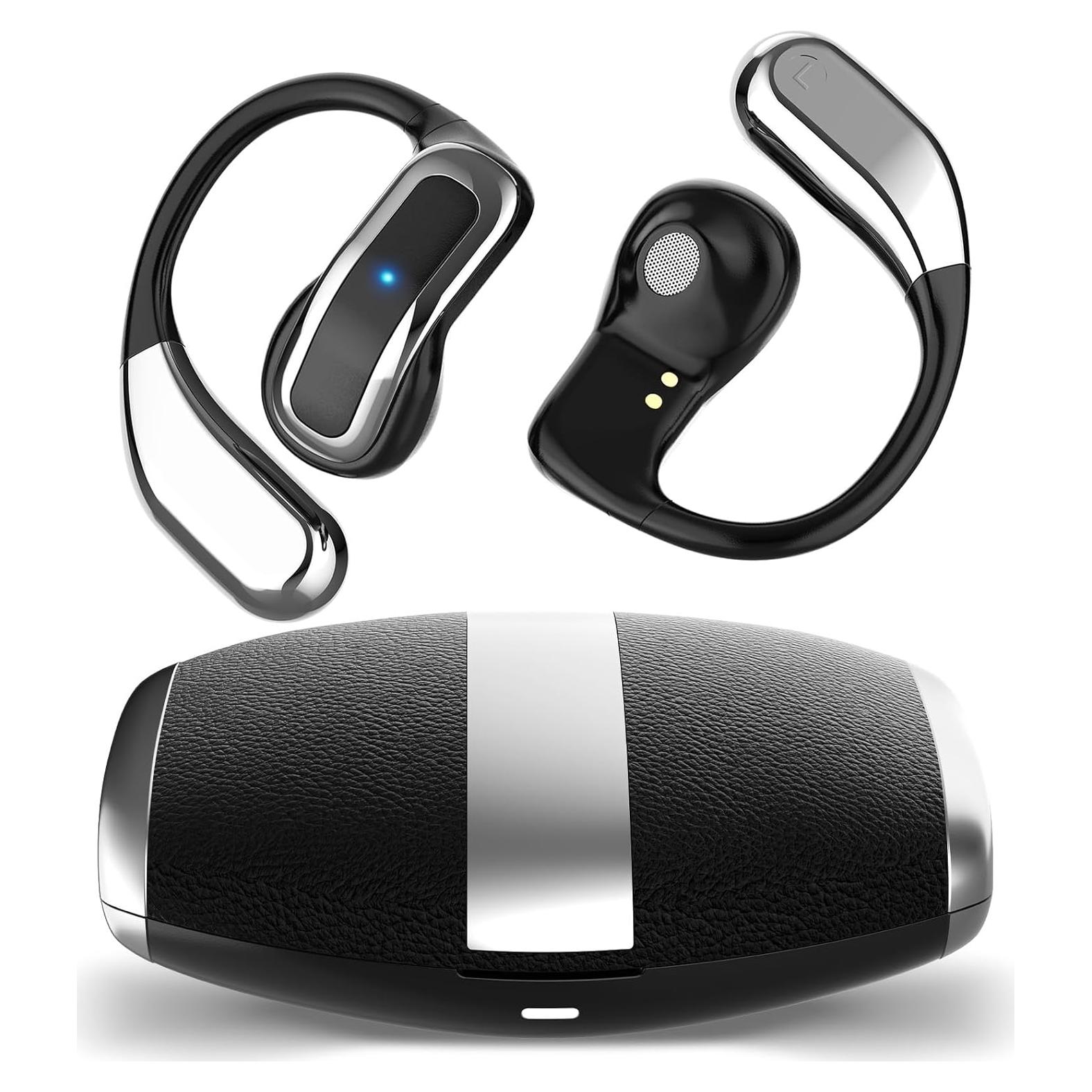 Auriculares Traductores AI OWS Negro 144 Idiomas Tiempo Real