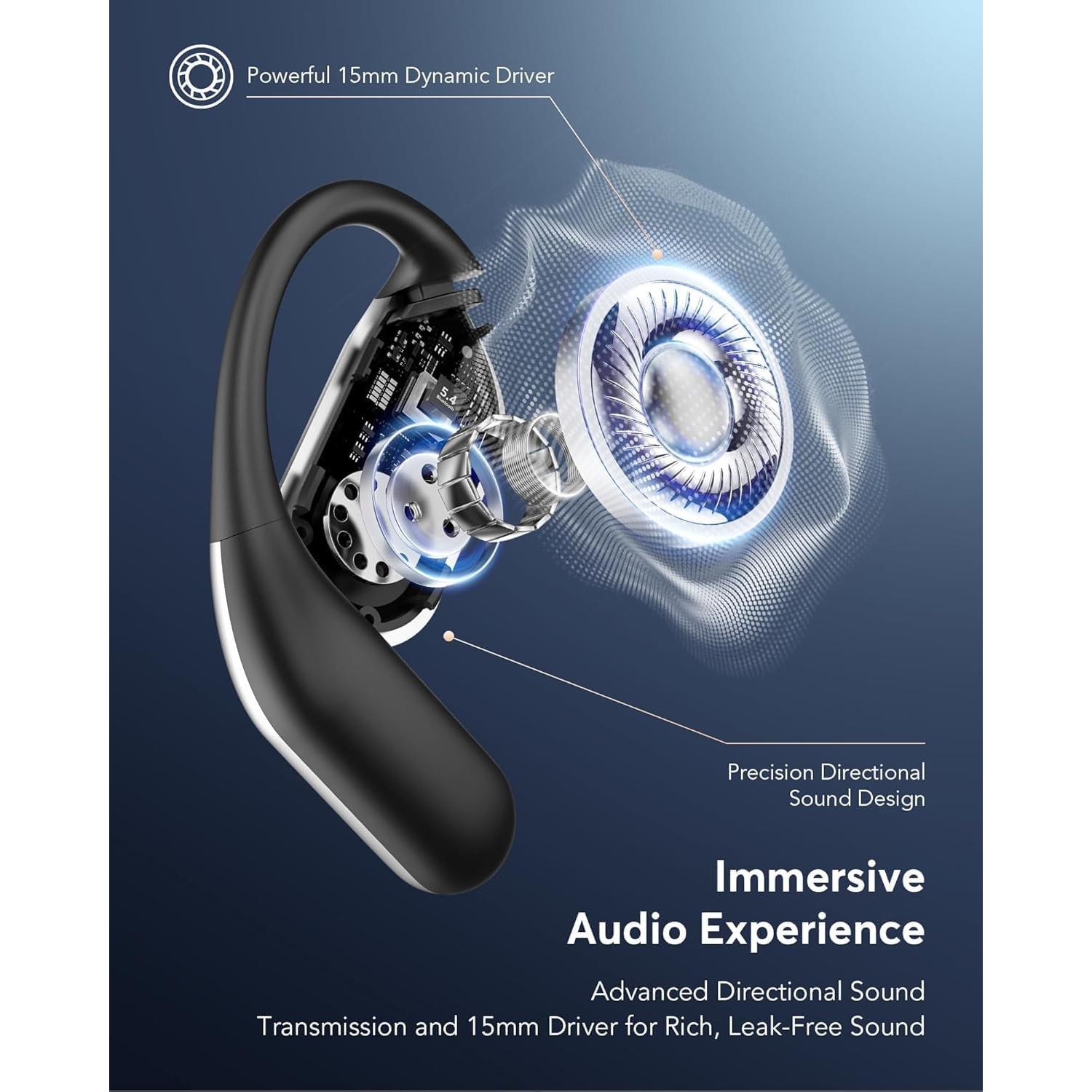 Auriculares Traductores AI NUPLEA Q16Pro Negro 144 Idiomas