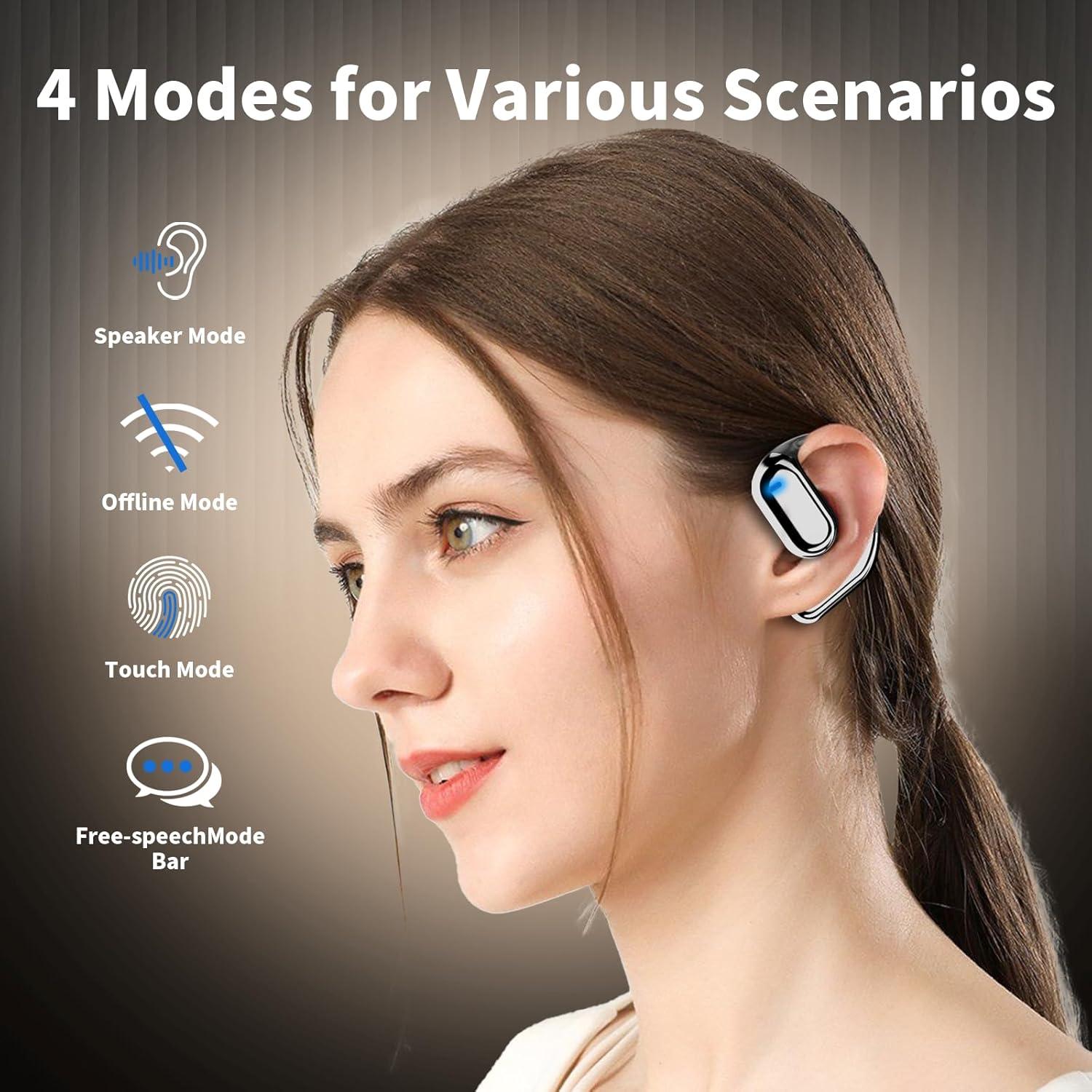 Auriculares Traductores AI HanMoyin Q16-Pro 144 Idiomas