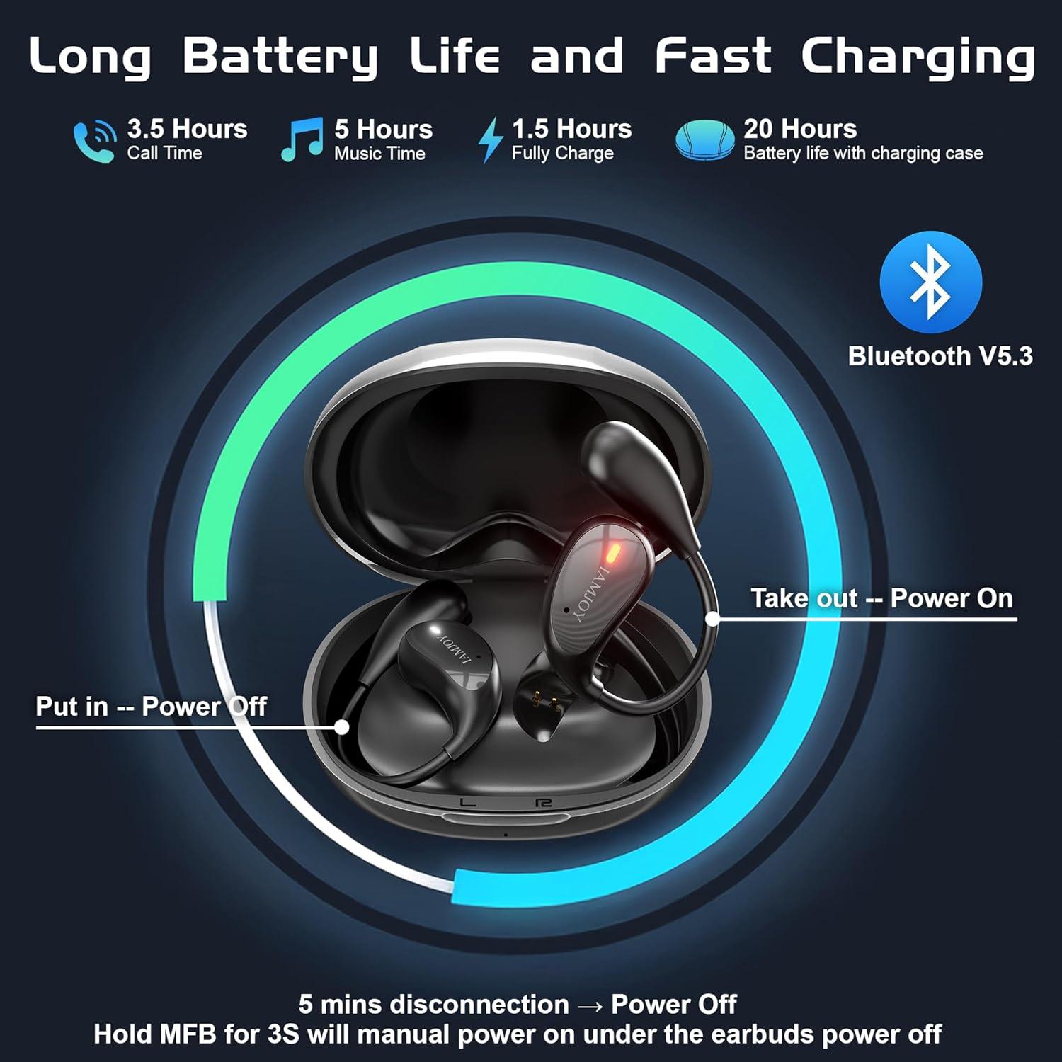 Auriculares Traductores IAMJOY X18 163 Idiomas Bluetooth 5.3